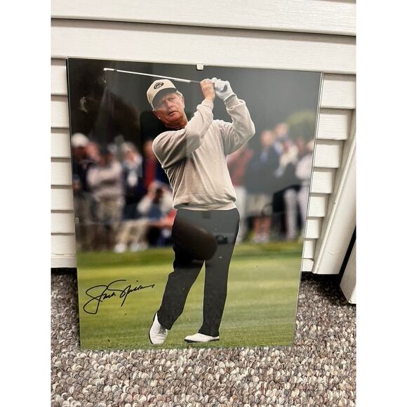 Pro Golfer - Jack Nicklaus - Signed Photo - Celebrity Autograph 8x10 - Picture 1 of 2